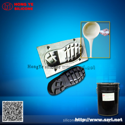 Silicone rubber for shoe mold making